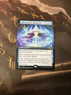 One with the Multiverse - Extended Art BRO NM MTG - Image 1