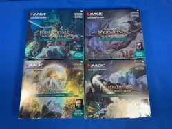 MAGIC THE GATHERING MTG TALES OF MIDDLE-EARTH SET OF 4 SCENE BOXES - Image 1