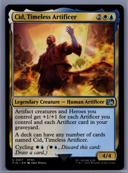 Cid, Timeless Artificer (0417) MTG Final Fantasy Regular - Image 1