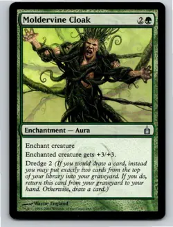 Magic the Gathering Moldervine Cloak Ravnica: City of Guilds MTG Free Shipping! - Image 1