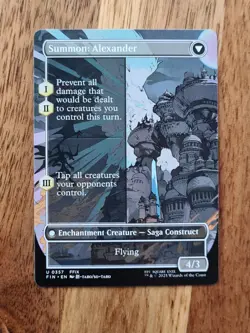 Crystal Fragments - BORDERLESS NON-FOIL - FIN U 0357 - Final Fantasy MTG - M/NM - Image 2