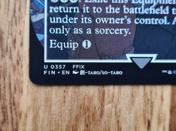 Crystal Fragments - BORDERLESS NON-FOIL - FIN U 0357 - Final Fantasy MTG - M/NM - Image 3