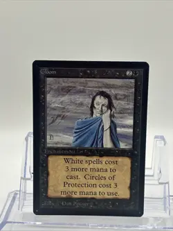 💥💥MTG Beta Gloom ✨✨- Vintage 1993 - LP - Dan Frazier - Black Border⭐ - Image 1