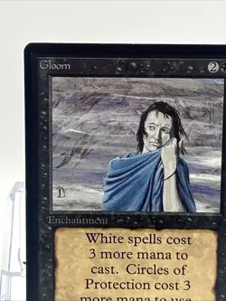 💥💥MTG Beta Gloom ✨✨- Vintage 1993 - LP - Dan Frazier - Black Border⭐ - Image 2
