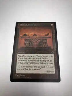 Altar of Dementia Tempest MTG Magic The Gathering LP Wear On Reverse Center - Image 1