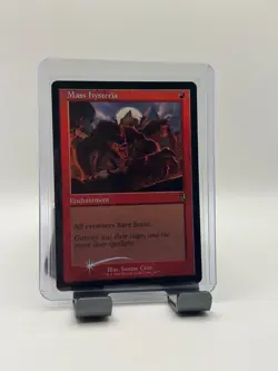 MTG, Mass Hysteria FOIL (Retro Frame) NM 400 Innistrad Remastered Foil - Image 1