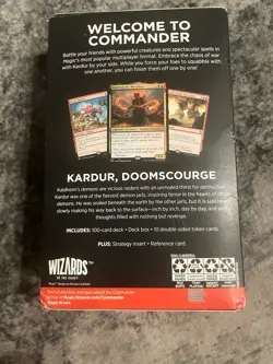 Commander Starter Deck: Chaos Incarnate - Magic: the Gathering - Brand New - Image 2