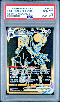 SEQUENTIAL PSA 10 Ice & Shadow Rider Calyrex VMAX TG29/TG30 & TG30/TG30 Pokemon - Image 4
