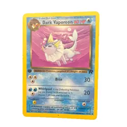 Dark Vaporeon - 45/82 - Pokemon Team Rocket 1st Edition Card NM Rare - Image 1