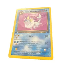 Dark Vaporeon - 45/82 - Pokemon Team Rocket 1st Edition Card NM Rare - Image 3