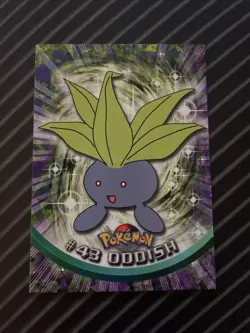Oddish #43 1999 Topps - Lightly Played - Pokemon - Image 1