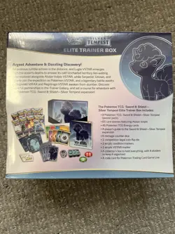 Pokemon Silver Tempest Elite Trainer Box ETB Sealed - Image 2