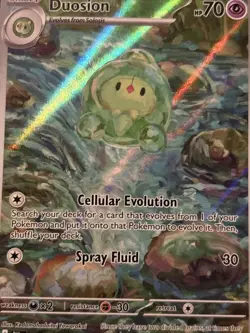 Pokemon TCG: Sv: Black Bolt- Duosion 119/086 IR Holo - Image 1