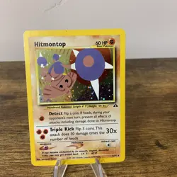 Pokemon TCG - Holo Hitmontop Neo Discovery 3/75 Rare - Image 1