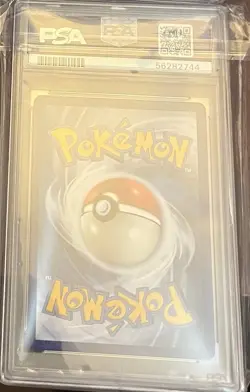 2019 POKEMON SUN & MOON COSMIC ECLIPSE #156 ARCEUS & DIALGA & PALKIA GX PSA 8 - Image 2
