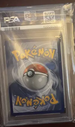 POKEMON TEAM UP SM BLACK STAR PROMO MIMIKYU #SM163 HOLO PSA 10 (crack On Slab) - Image 2