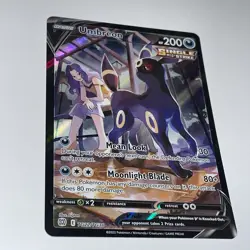 Pokemon TCG Umbreon V Ultra Rare Holo TG22/TG30 Brilliant Stars English - Image 2