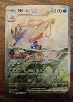 Pokemon TCG Milotic EX Special Illustration Rare Surging Sparks 237/191 - Image 1