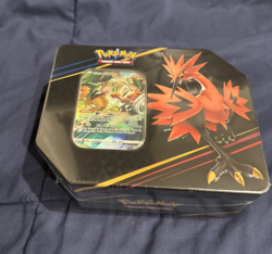 Pokemon TCG: Crown Zenith Tin Galarian Zapdos New-Factory Sealed - Image 1