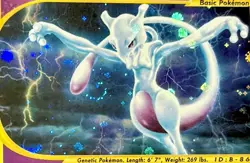 Mewtwo Holo #20/165 - 2002 Pokemon Expedition - PSA 9 | Tail Swirl • Holo Bleed - Image 2
