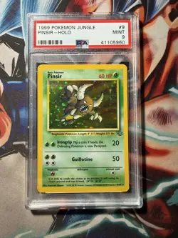 Pokemon Jungle - 9/64 Pinsir Holo - PSA 9 English - Image 1