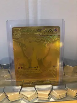 Pokemon TCG Mega Charizard X ex 130/094 Holo - Pack Fresh - Phantasmal Flames - Image 1