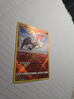 Radiant Charizard 020/159 Crown Zenith Holo Textured Pokemon - Image 5