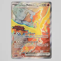 Pokemon Team Rocket's Moltres ALL 3 UPC Stamped PROMOS 229/182 208/182 031/182 - Image 2