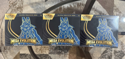 [Lot of 3] Pokemon Mega Evolution Elite Trainer Box Lucario ETB Factory Sealed - Image 1