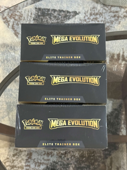 [Lot of 3] Pokemon Mega Evolution Elite Trainer Box Lucario ETB Factory Sealed - Image 2