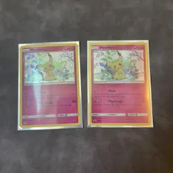Mimikyu SM163 Pokemon Sun & Moon Promo Holo Rare X2 - Image 1