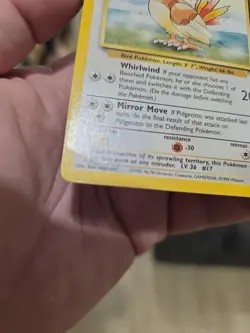 Pidgeotto 22/102 Base Set Pokemon Vintage LP-MP - Image 5