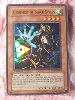 Yu-gi-oh! Alchemist of Black Spells ABPF-EN082 Absolute Powerforce 1st Edition - Image 1