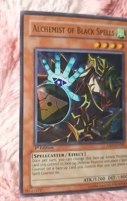 Yu-gi-oh! Alchemist of Black Spells ABPF-EN082 Absolute Powerforce 1st Edition - Image 2