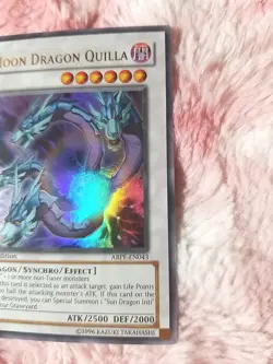 YU-GI-OH! Moon Dragon Quilla ABPF-EN043 Ultra Rare 1st Edition - Image 3