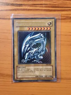 Vintage Yugioh Collection All Holo, SDK Blue Eyes White Dragon, Dark Magician. - Image 2