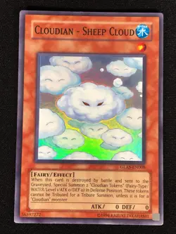 Yugioh Cloudian Sheep Cloud GLAS-EN008 Super (LP) - Image 1