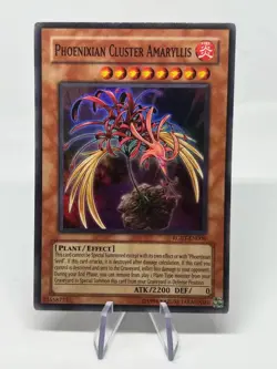 YuGiOh! Phoenixian Cluster Amaryllis RGBT-EN006 Raging Battle Unlimited LP - Image 1