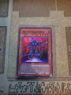 YUGIOH OGRE OF THE SCARLET SORROW ABPF-EN005 SUPER UNLIMITED ED NM - Image 1