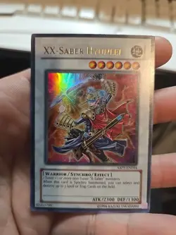 Yugioh XX-Saber Hyunlei ABPF-EN044 Ultra Rare LP Unl Ed - Image 1