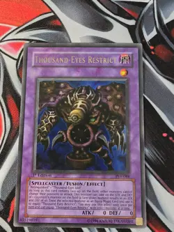 Yu-Gi-Oh Thousand-Eyes Restrict 1st Edition PSV-084 MP - Image 1