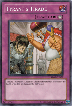 Tyrant's Tirade (STOR-EN078) - Common Yu-Gi-Oh! - Image 1