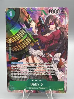 Baby 5 OP05-034 R (Alt Art) Awakening Of The New Era One Piece Card English - Image 1