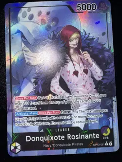 Donquixote Rosinante (061) (Alternate Art) OP12-061 Legacy of the Master Foil - Image 1