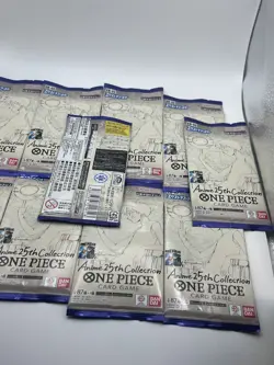 One Piece TCG EB-02 Anime 25th Collection Japanese Booster Pack [X10] - Image 1