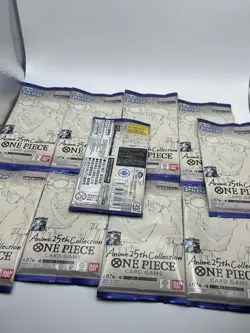 One Piece TCG EB-02 Anime 25th Collection Japanese Booster Pack [X10] - Image 1