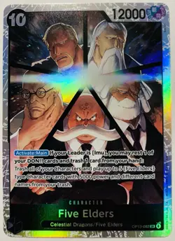 Five Elders OP13-082 SR Carrying on His Will - ONE PIECE English - Image 1