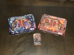 One Piece TCG Lot Of 3! Illustration Boxes 5,6 And Tin - Image 1