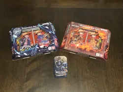 One Piece TCG Lot Of 3! Illustration Boxes 5,6 And Tin - Image 1