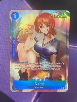One Piece TCG: Emperors in the New World OP09-050 Nami (Alt Art/Parallel) - M/NM - Image 1